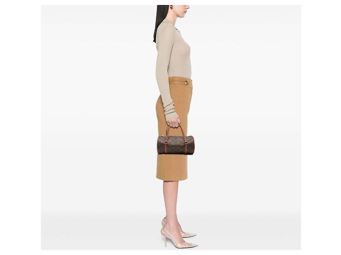 Louis Vuitton Papillon 26 Monogramma Marrone - vista 7