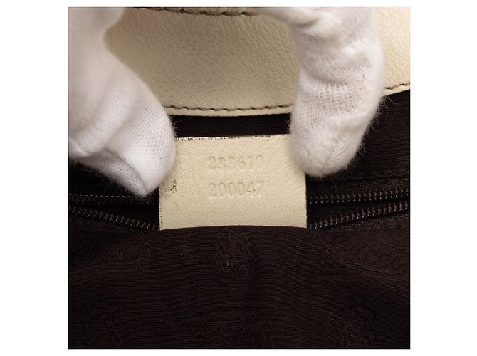 Borsa tote nuova per donne Gucci Guccissima marrone Beige - vista 6