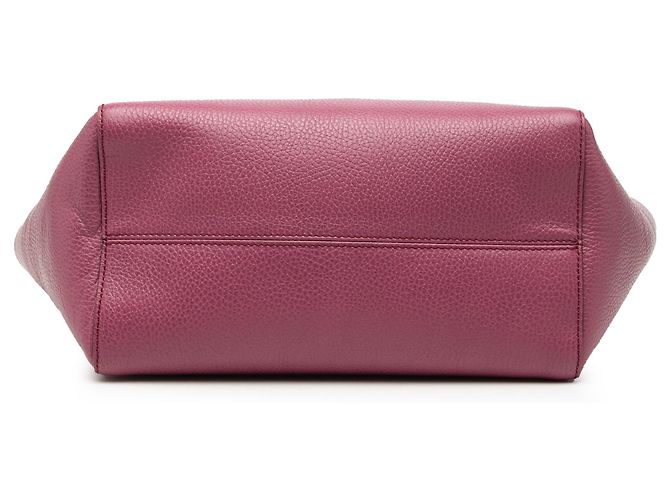 Borsa swing media in pelle di vitello viola Gucci Porpora - vista 3