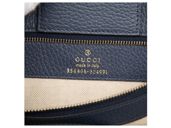 Borsa swing media in pelle di vitello viola Gucci Porpora - vista 5
