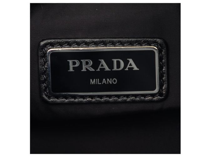 Prada Blue Tessuto Drawstring Backpack Dark blue - view 5