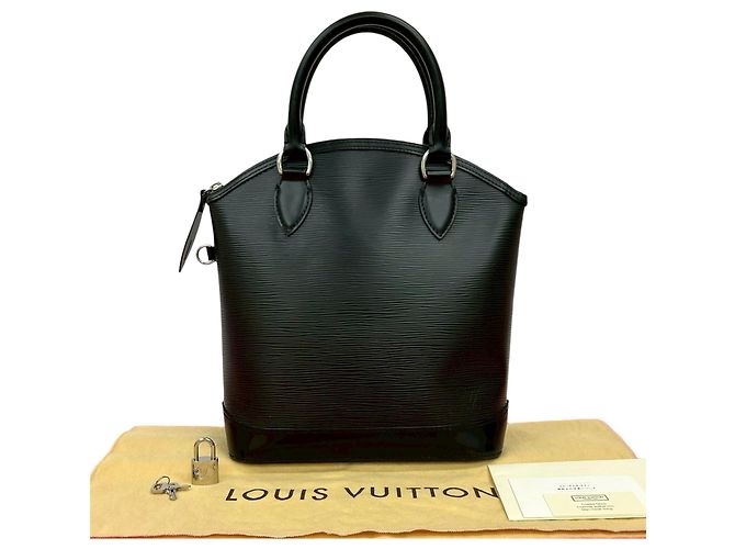Louis Vuitton Nero Epi Lockit Vertical - vista 10