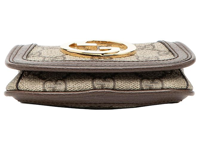 Tarjetero Gucci Beige GG Supreme Blondie con Correa - vista 3