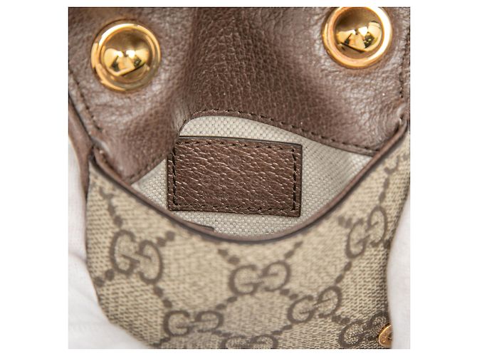 Tarjetero Gucci Beige GG Supreme Blondie con Correa - vista 5