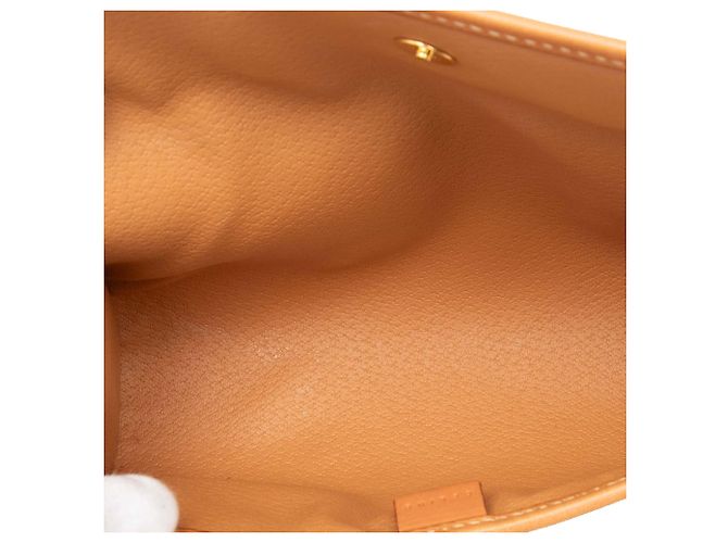 Céline Clutch de lona recubierta Macadam marrón Celine Castaño - vista 4
