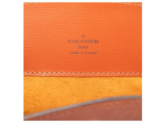 Louis Vuitton Marrone Epi Cluny - vista 5