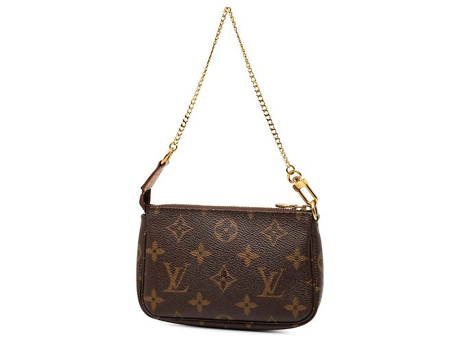 Mini Pochette Accessoires Monogramma Marrone Louis Vuitton - vista 2