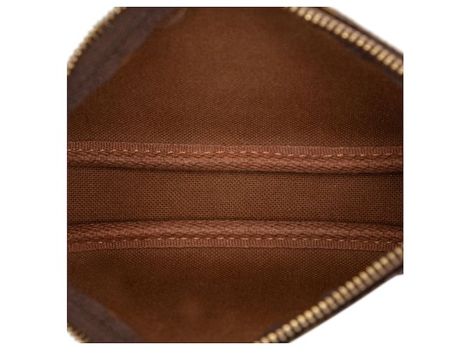 Mini Pochette Accessoires Monogramma Marrone Louis Vuitton - vista 4