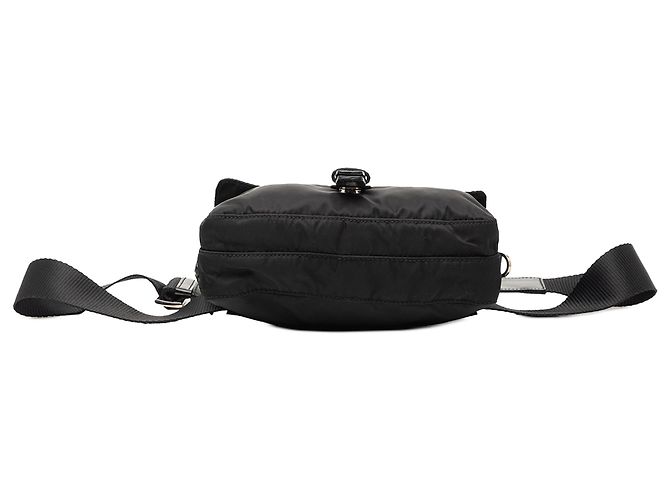 Prada Black Tessuto Buckle Belt Bag - view 3