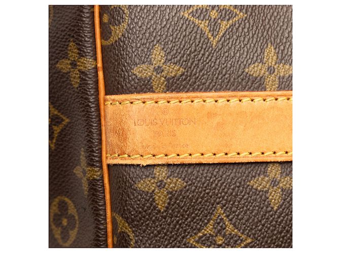 Louis Vuitton Keepall Bandoulière 60 Monogram Marrone - vista 5