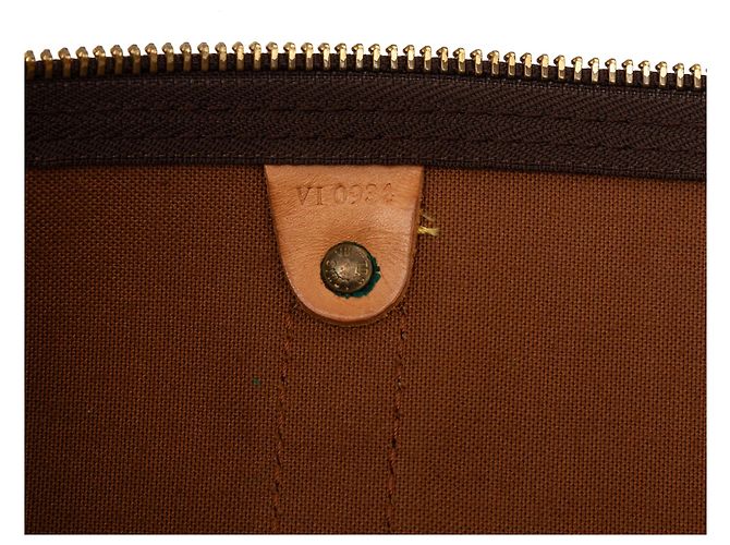 Louis Vuitton Keepall Bandoulière 60 Monogram Marrone - vista 9