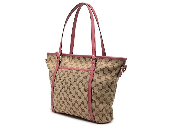 Borsa Joy convertibile in tela GG beige di Gucci - vista 2