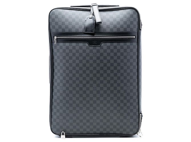 Louis Vuitton Pegase 65 Damier Graphite Nero - vista 8