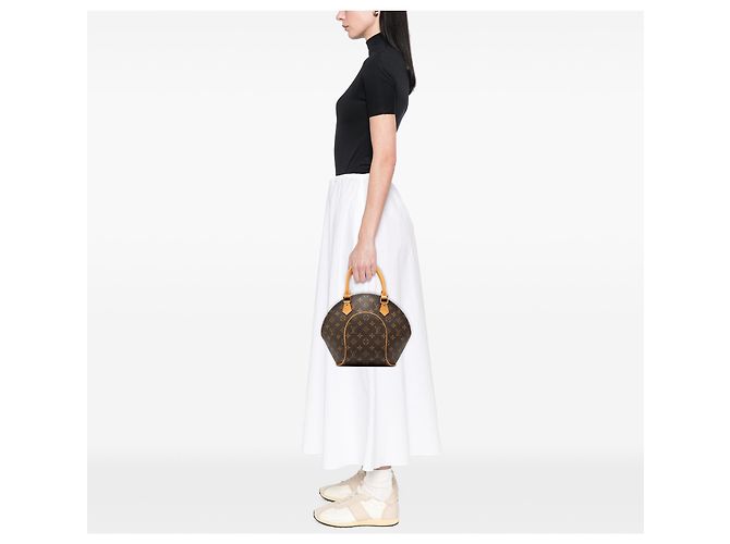 Louis Vuitton Ellipse PM Monogramma Marrone - vista 7