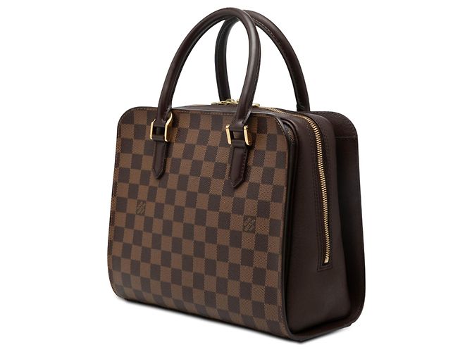 Louis Vuitton Marrone Damier Ebene Triana - vista 2