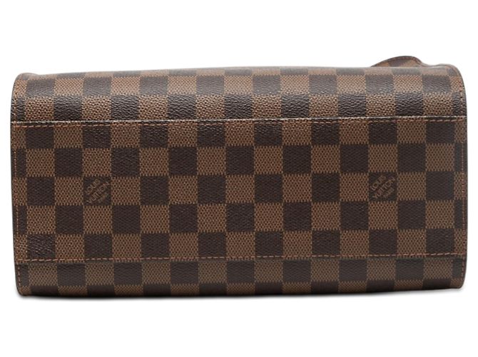 Louis Vuitton Marrone Damier Ebene Triana - vista 3
