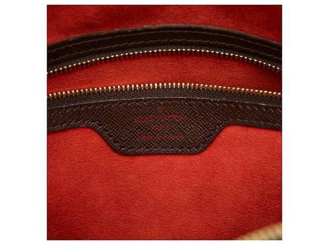 Louis Vuitton Marrone Damier Ebene Triana - vista 5