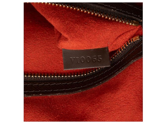 Louis Vuitton Marrone Damier Ebene Triana - vista 6