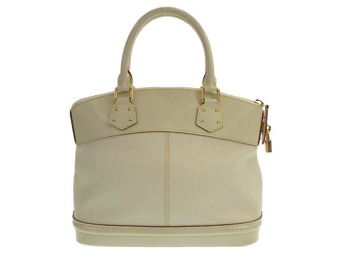 Borsa Lockit PM Suhali di Louis Vuitton Bianco - vista 2