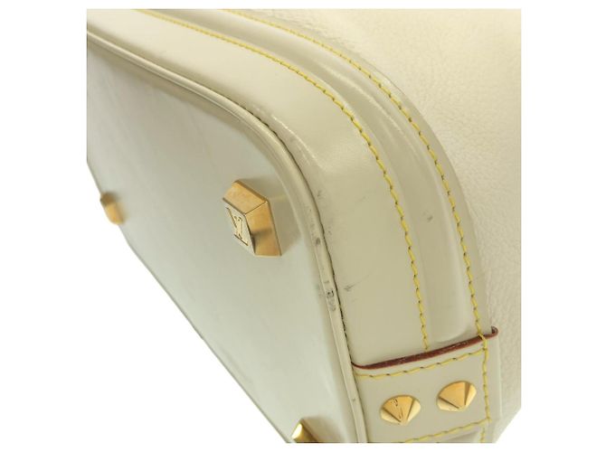 Borsa Lockit PM Suhali di Louis Vuitton Bianco - vista 3
