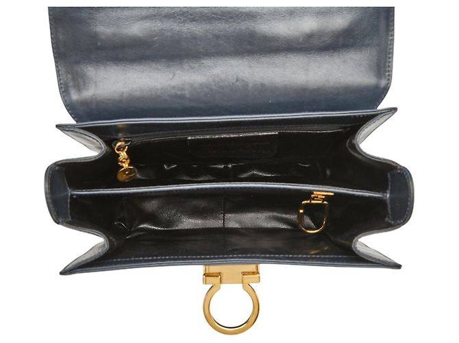 Borsa Gancini Salvatore Ferragamo Blu navy - vista 11