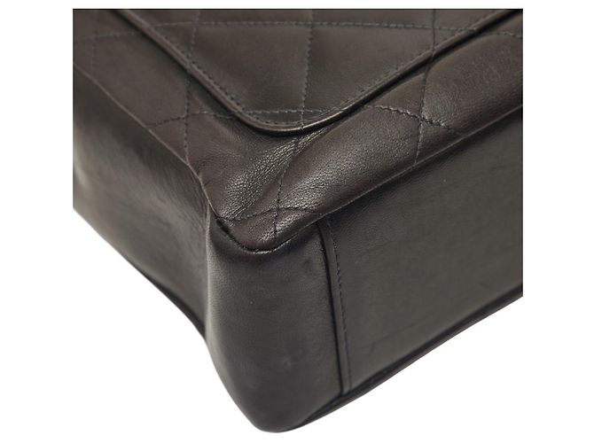 Borsa a mano Chanel Matelassé Coco Mark con catena Nero - vista 7