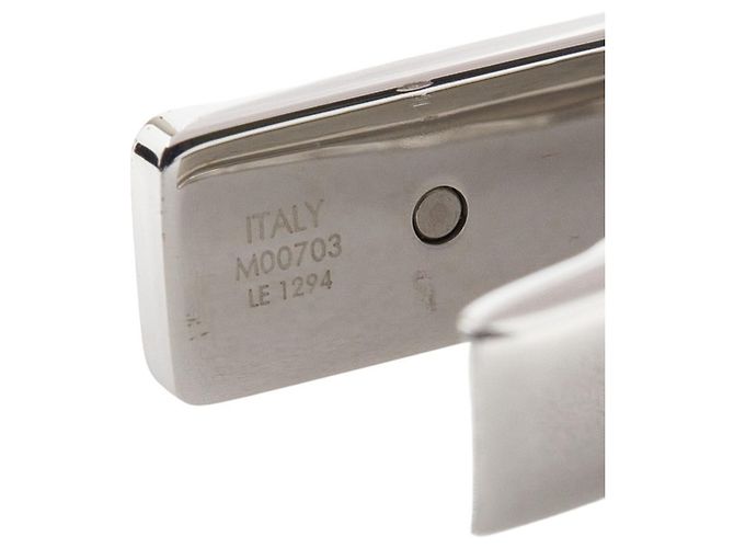 Louis Vuitton Monogram Bold Tie Clip M00703 Silvery - view 3