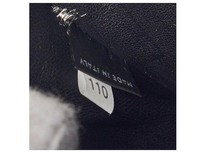 Saffiano Bolsa de ombro com studs Prada Preto - vista 8