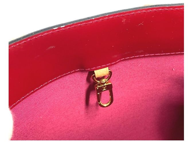 Louis Vuitton Monogram Vernis Catalina BB Tote Bag Pink Rot - Ansicht 14