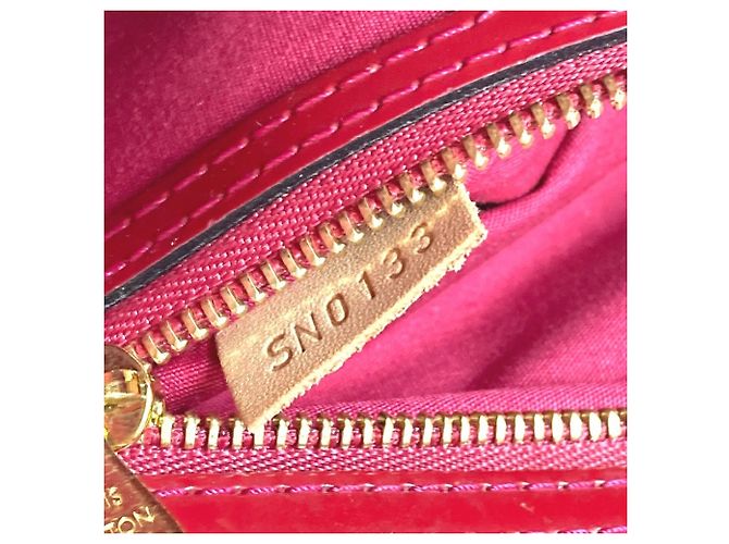 Louis Vuitton Monogram Vernis Catalina BB Tote Bag Pink Rot - Ansicht 16