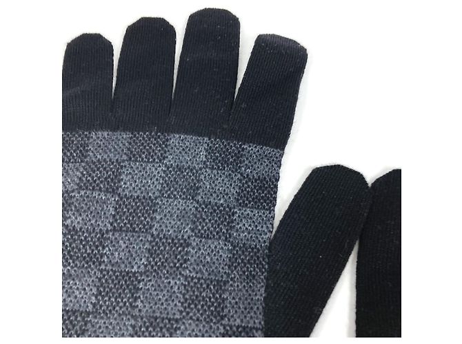 Louis Vuitton M70006 Damier Graphite Gon Petit Handschuhe Schwarz - Ansicht 2