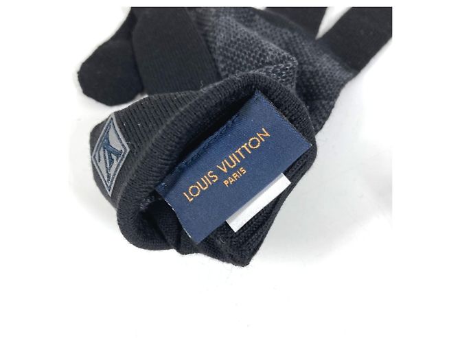Louis Vuitton M70006 Damier Graphite Gon Petit Handschuhe Schwarz - Ansicht 7
