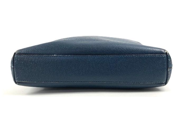 Borsa a tracolla Louis Vuitton Taiga Grigori Blu - vista 5
