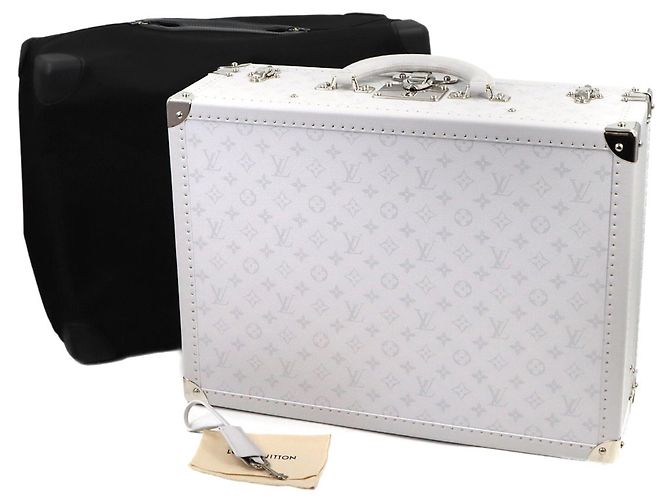 Borsa a mano Trunk Case Bisten 50 Taigarama di Louis Vuitton Bianco - vista 2