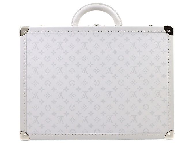 Borsa a mano Trunk Case Bisten 50 Taigarama di Louis Vuitton Bianco - vista 3