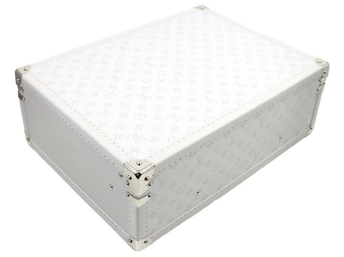 Borsa a mano Trunk Case Bisten 50 Taigarama di Louis Vuitton Bianco - vista 5