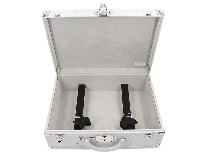 Borsa a mano Trunk Case Bisten 50 Taigarama di Louis Vuitton Bianco - vista 7