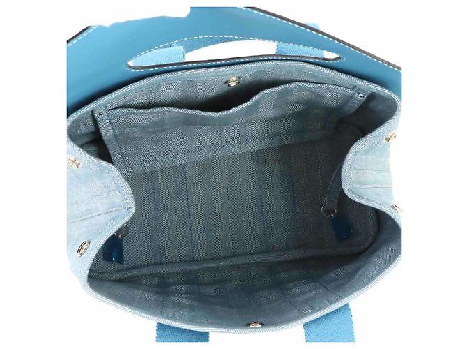 Hermès Borsa Hermes Valparaiso PM Blu - vista 7