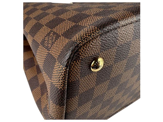 Borsa a mano Damier Kensington Louis Vuitton Marrone Damier ebene - vista 8