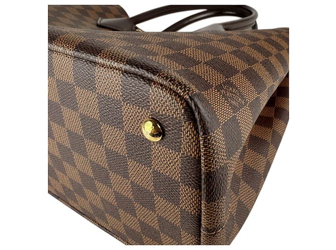 Borsa a mano Damier Kensington Louis Vuitton Marrone Damier ebene - vista 9