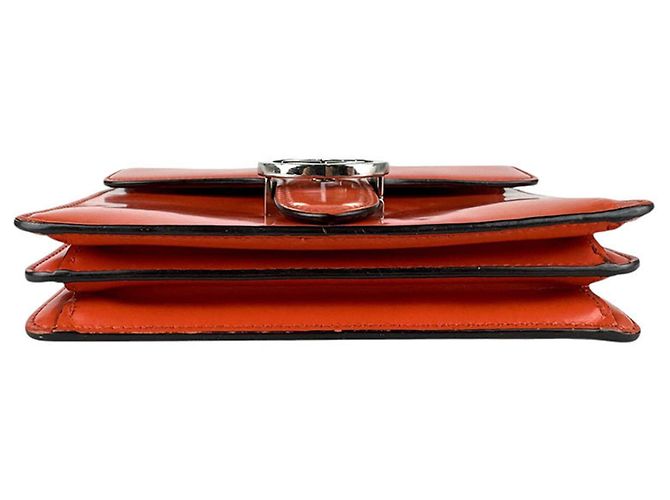 Borsa a Spalla Gucci G Intrecciato Arancione - vista 4