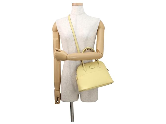 Borsa Hermès Bolide 27 Giallo - vista 5
