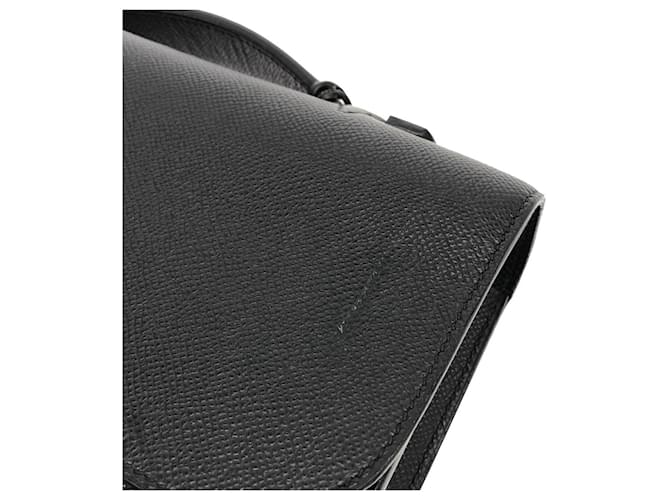 Borsa Sac à Dépêches Hermès Nero - vista 4