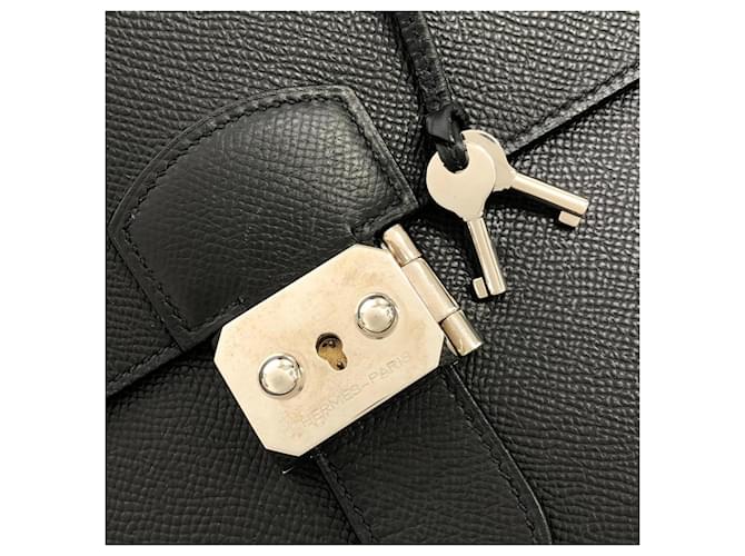 Borsa Sac à Dépêches Hermès Nero - vista 6