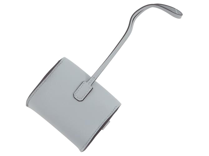 Kelly Charm per borsa Hermès in grigio e argento Marrone - vista 3