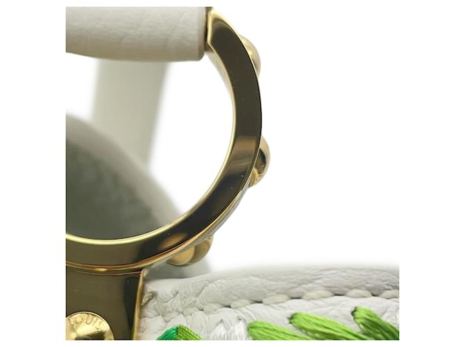 Borsa Capucines MINI Louis Vuitton Bianco Verde - vista 11