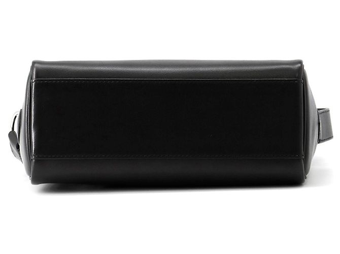 Borsa Hermès Kelly PM in pelle Evergrain nera Nero - vista 3