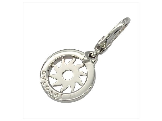 Bulgari Pendente Tondo Sun in oro bianco 18K Bvlgari - vista 2