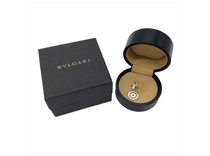 Bulgari Pendente Tondo Sun in oro bianco 18K Bvlgari - vista 5
