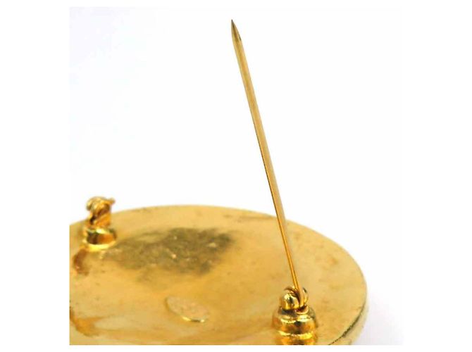 Timeless Spilla in metallo dorato Chanel D'oro - vista 11